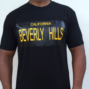 Beverly Hills License tshirt black