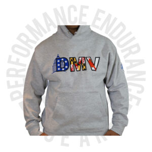 DMV Hoodie Bird Heather Grey