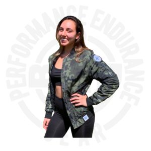 Unisex Camo Bomber Jacket