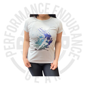 Womens Run Splash UPF 50 Shirt