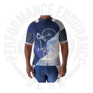 Stealth Blue Unisex Cycling Jersey